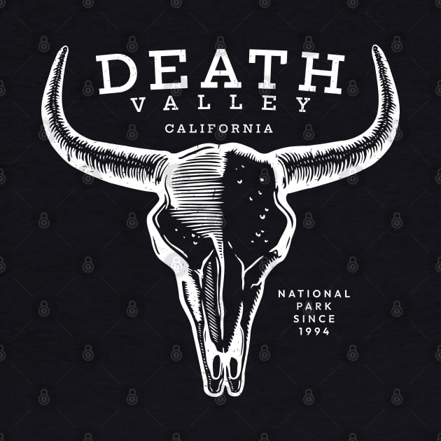Death Valley California - vintage design by BodinStreet